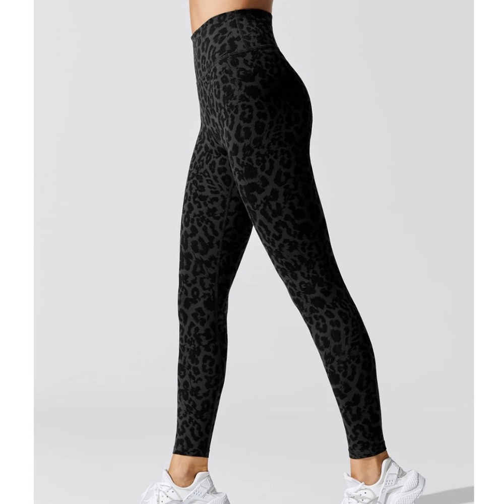 NWT LNA Black Leopard Legging